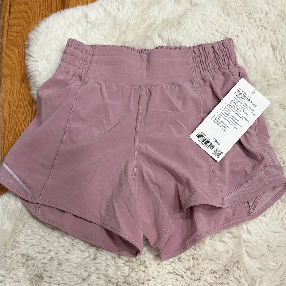 lululemon athletica High-Rise Athletic Shorts — Mauve